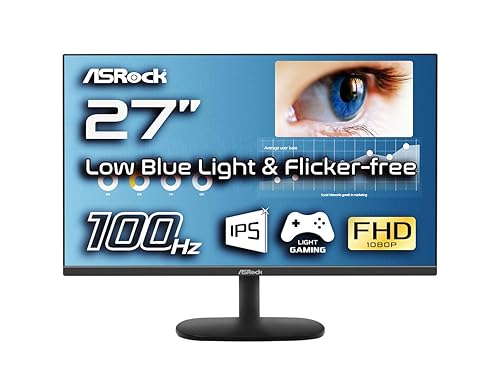 ASRock 27 inch Gaming Monitor FHD 1920x1080Hz CL27FF