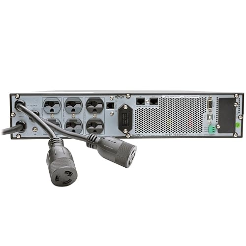 Tripp Lite SU3000LCD2UHV 3000VA 2700W Smart Online 2U Rack Mount UPS, 208/240V, LCD, USB, DB9