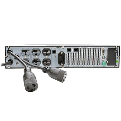 Tripp Lite SU3000LCD2UHV 3000VA 2700W Smart Online 2U Rack Mount UPS, 208/240V, LCD, USB, DB9