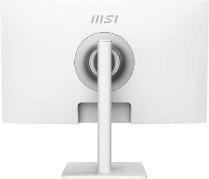 MSI Modern MD272PW, 27", 1920 x 1080 (FHD), IPS, 75Hz, TUV Certified Eyesight Protection, 5ms, HDMI, Displayport, USB C, Tilt, Swivel, Height Adjustable, Pivot