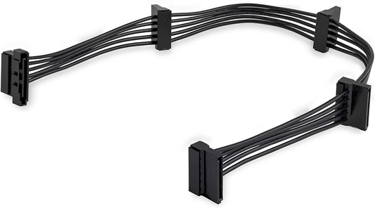 StarTech.com 15.7 in (400 mm) SATA Power Splitter Adapter Cable - M/F - 4x Serial ATA Power Cable Splitter (PYO4SATA) 1 SATA to 4x SATA