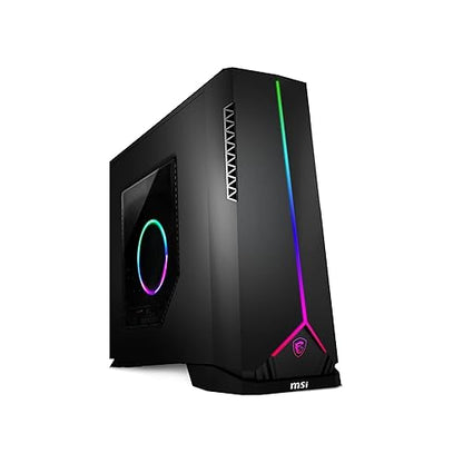 MSI Aegis SE Gaming Desktop: Intel Core i5-12400F, Geforce RTX 3050, 16GB DDR5, 500GB m.2 SSD, 80+ Gold PSU, WiFi, Keyboard & Mouse, DIY Friendly, Windows 11 Home: 12TA-810US