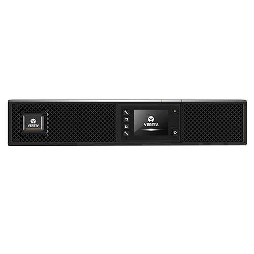 Liebert GXT5 UPS - 3000VA/2700W 120V, Online Double Conversion Rack Tower, Energy Star, Uninterruptible Power Supply, Sine Wave Battery Backup, with Network Card(GXT5-3000LVRT2UXL)