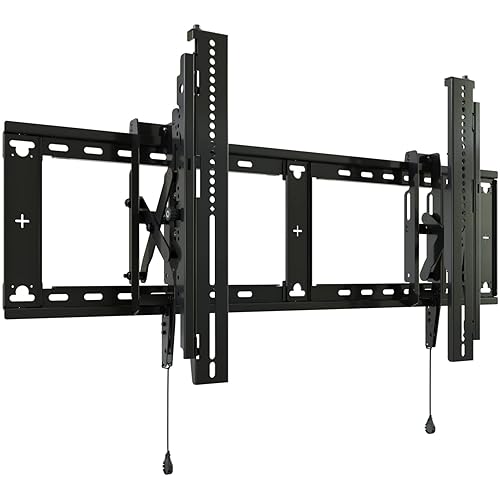 Chief RLXT3 Large FIT Wall Mount, 19.2" x 38" x 2.7", Black