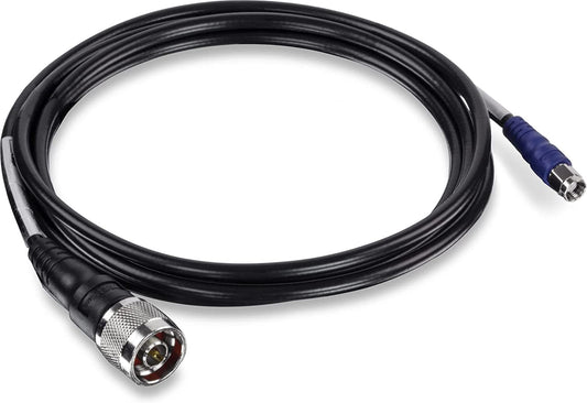 TRENDnet Reverse SMA Female to N-Type Male Weatherproof Connector Cable (6.5ft, 2M), TEW-L202 SMA-Female to N-Male 6.5 Ft