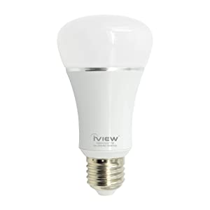 IVIEW-ISB610 WiFi Smart LED Light Bulb, Multi-color, Dimmable, No Hub Required, Free APP Remote Control, Compatible with Amazon Alexa &amp; Google Assistant
