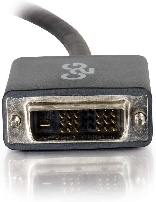 C2g/ cables to go C2G Display Port Cable, Display Port to DVI, Male to Male, Black, 3 Feet (0.91 Meters), Cables to Go 54328 3 Feet DisplayPort To DVI