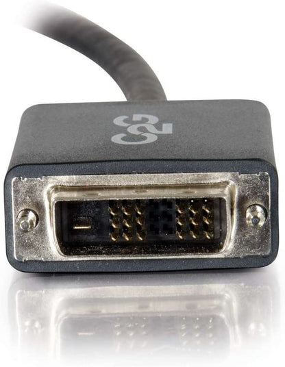 C2g/ cables to go C2G Display Port Cable, Display Port to DVI, Male to Male, Black, 3 Feet (0.91 Meters), Cables to Go 54328 3 Feet DisplayPort To DVI