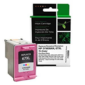 Clover imaging group Clover Remanufactured Ink Cartridge Replacement for HP 3YM58AN (HP 67XL) | Tri-Color | High Yield