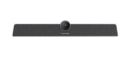 Kramer K-bar 12MP camera, 120 FOV, 5x digital zoom, 6 array MEMS microphone, 8w speaker, AI-powered auto-framing & voice-tracking