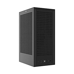 HYTE Revolt 3 Small Form Factor Premium ITX Computer Gaming Case Only, Black Black Case Only