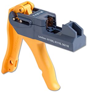 Fluke Networks JR-LEV-2 Jack Rapid Punch Down Tool for Leviton 61110 5G110 6110G For Leviton 61110, 5G110, 6110G Tool