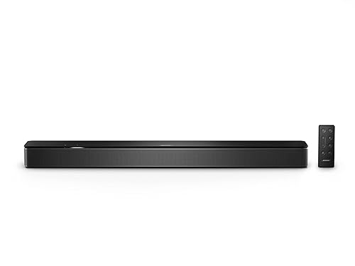 Bose Smart Soundbar 300, Bluetooth Wireless Sound Bar for TV with Built-In Microphone and Alexa Voice Control, Black Bose Black