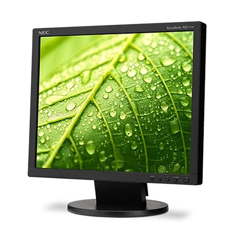 Nec Display Accusync As173m-bk 17" Sxga Led Lcd Monitor - 5:4 - 17" Class - Twisted Nematic (tn) - 1280 X 1024 - 16.7 Million Colors - 250 Nit Typical - 5 Ms - 75 Hz Refresh Rate - Hdmi - Vga - Displayport