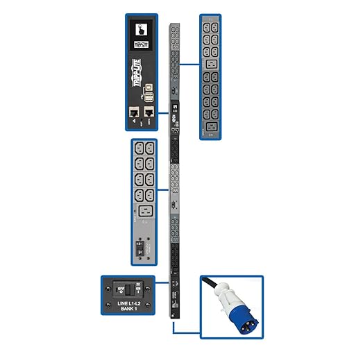 Tripp Lite PDU 3Phase Monitored 14.5kW (PDU3EVN10G60B)