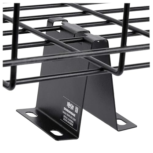 Tripp Lite Standoff Base Bracket, Base Bracket Floor Mount for Wire Mesh Cable Trays (SRWBUNVBASE)