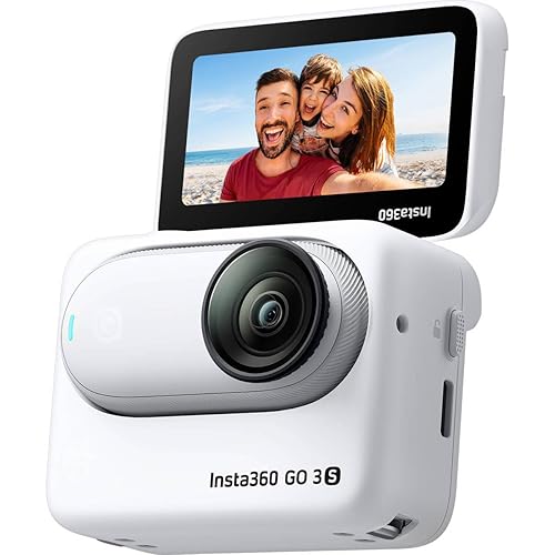Insta360 GO 3S 4K Standard Edition Action Camera - White Arctic, 64GB