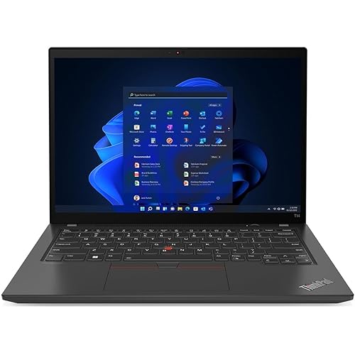 Lenovo ThinkPad T14 Gen 3 21CF003TUS 14" Touchscreen Notebook - WUXGA - 1920 x 1200 - AMD Ryzen 7 PRO 6850U Octa-core (8 Core) 2.70 GHz - 16 GB Total RAM - 16 GB On-board Memory - 512 GB SSD - Thunder Black