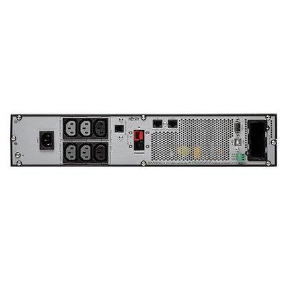 Tripp Lite Smart 1000VA Double-Conversion UPS, 900W 208/230V, 6 C13 Outlets, Pure Sine Wave, Network Card Option, USB & DB9, 2U Rackmount, 2-Year Warranty & $250,000 Insurance (SUINT1000LCD2U)
