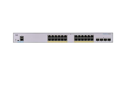 CISCO DESIGNED Business CBS250-24FP-4X Smart Switch | 24 Port GE | Full PoE | 4x10G SFP+ | Limited Lifetime Protection (CBS250-24FP-4X) 24-port GE / PoE+ / 370W / 4 x 10G uplinks