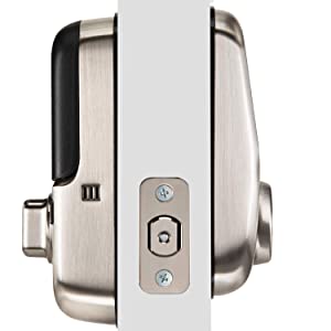 Yalesecurity Yale Security YRD226-CBA-619 Assure Connected by August Touchscreen Smart Lock, Satin Nickel