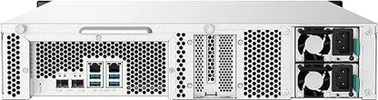 QNAP TS-832PXU-RP-4G 8 Bay High-Speed SMB Rackmount NAS with Two 10GbE and 2.5GbE Ports, Redundant PSU (TS-832PXU-RP-4G-US)