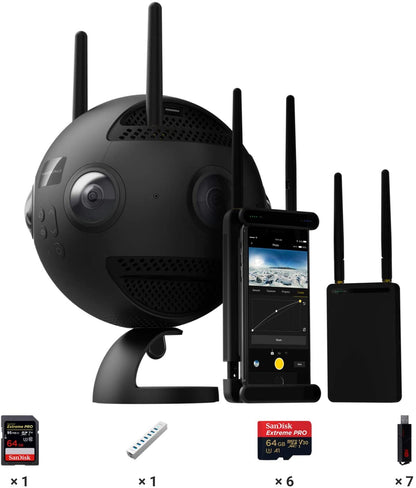 insta360 Pro II 8K 360-Degree Spherical Virtual Reality Camera with Farsight Live Monitoring
