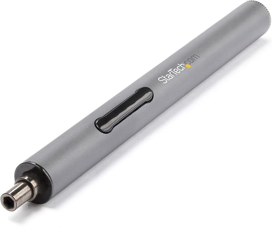StarTech.com 55-Bit Electric Precision Screwdriver Set - Portable Cordless Battery Powered Bit Driver Kit for Electronics, Laptop, Computers, Tablet &amp; Phone Repairs - Magnetic Work Pad (CTK55PCEDRIVE)