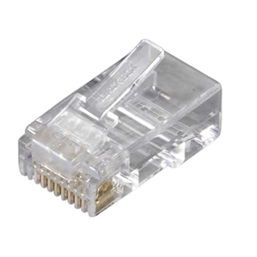 Black Box 100-PACK RJ45 UNSHIELDED MODULA R PLUG 6-WIRE