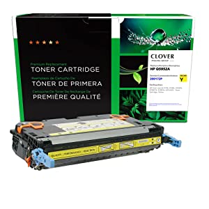 Clover imaging group Clover Remanufactured Toner Cartridge Replacement for HP Q5952A (HP 643A) | Yellow 10,000 Yellow