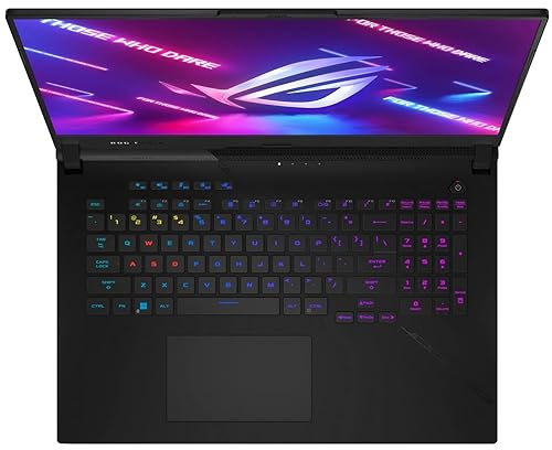 ASUS ROG Strix Scar 17 X3D G733PYV-XH97 - AMD Ryzen 9-7945HX / up to 5.4 GHz - Win 11 Pro - GeForce RTX 4090-32 GB RAM - 2 TB SSD Off Black