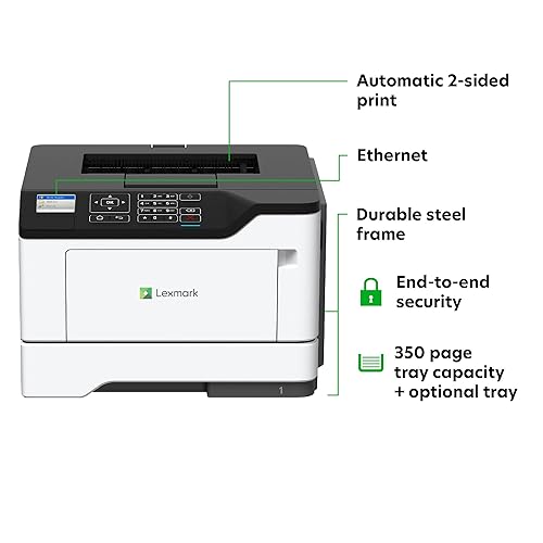 Lexmark MS521DN Monochrome Laser Printer Printer only