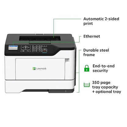 Lexmark MS521DN Monochrome Laser Printer Printer only