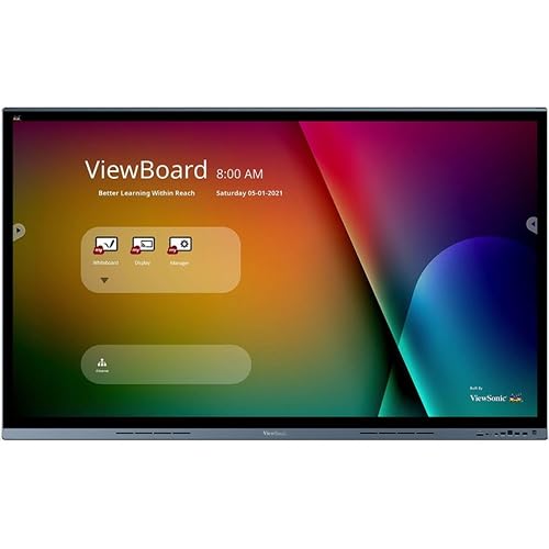 ViewSonic IFP6562 65-Inch 4K UHD ViewBoard Interactive Display with Integrated Software