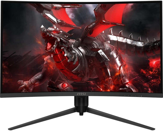 MSI 27” WQHD (2560 x 1440) Non-Glare HDR Ready 165Hz 1000R Curvature 1ms 16:9 AMD FreeSync Premium Height Tilt Adjustment Curved Gaming Monitor (OPTIX G272CQP) Optix G271CQP