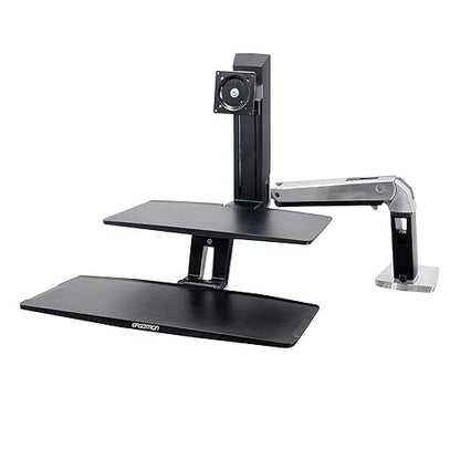 Ergotron Workfit-A Stand with Suspended Keyboard (24-391-026)