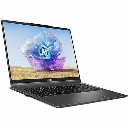 MSI CreatorPro 16 AI Studio A1VKG-090US 16" UHD+ MiniLED 120hz 100% DCI-P3 Professional Creator Laptop, Intel Core Ultra 9-185H, RTX 3000, 32GB DDR5, 1TB NVMe SSD, Windows 11 Pro