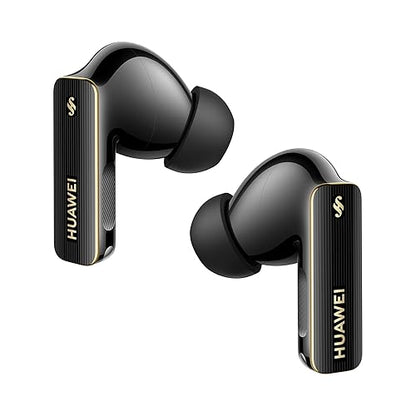 HUAWEI FreeBuds Pro 4, Dual-Driver True Sound, Intelligent Dynamic ANC, Head Motion Controls, Compatible with iOS&Android, Black. Buy one and get a Free Huawei AX2 Router, While Supplies Last. FreeBuds Pro 4 Black