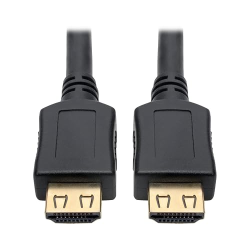 Tripp Lite High-Speed HDMI Cable, 35 ft, with Gripping Connectors - M/M, Black (P568-035-BK-GRP) 35 ft. Gripping Connectors