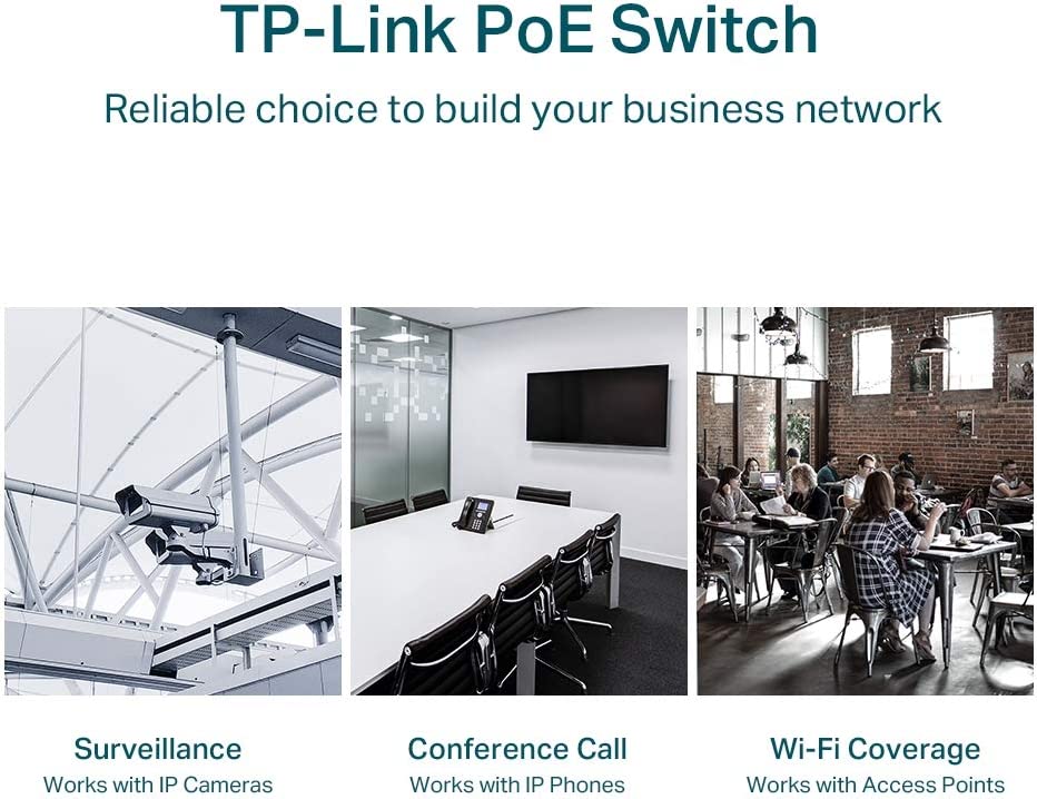TP-Link TL-SG1428PE - 28-Port Gigabit Easy Smart Switch with 24-Port PoE+ - Limited 28 Ports - Manageable - 2 Layer Supported - Modular - 2 SFP Slots - 27 W Power Consumption - 250