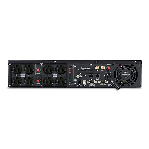 CyberPower OR2200LCDRTXL2U Smart App LCD UPS System, 2100VA/1650W, 8 Outlets, AVR, 2U Rack/Tower 2200VA XL