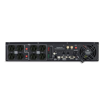 CyberPower OR2200LCDRTXL2U Smart App LCD UPS System, 2100VA/1650W, 8 Outlets, AVR, 2U Rack/Tower 2200VA XL