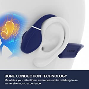 Creative Outlier Free Pro Wireless Bone Conduction Headphones with Bluetooth 5.3 and IPX8 Waterproof, Built-in 8GB MP3, Multipoint connectivity, Up to 8 Hours of Battery Life, Built-in Mic