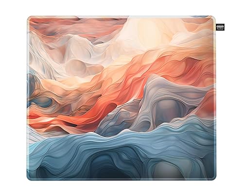 CHERRY XTRFY GP5 Gaming Mousepad Deskmat AMNIS Blue XL (Amnis Blue, Medium) 36.2L x 15.8W inches Amnis Blue
