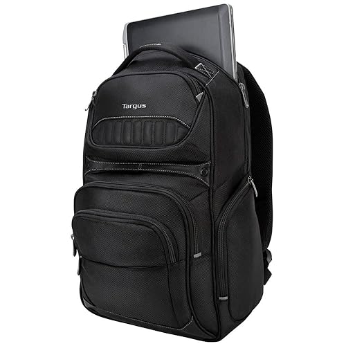 Targus Balance EcoSmart Travel and Checkpoint-Friendly Laptop Backpack, Weather Resistant PVC-Free, Suspension Protection Legend Backpack