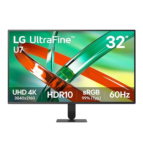 LG Ultrafine 32U701B-B 32" 4K UHD (3840 x 2160) 60Hz Monitor Tilt only