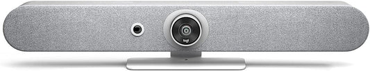 Logitech Rally Bar Mini - White - 3840 x 2160 Video - 4X Digital Zoom - Microphone - Wireless LAN - Network (RJ-45) - Computer, Notebook