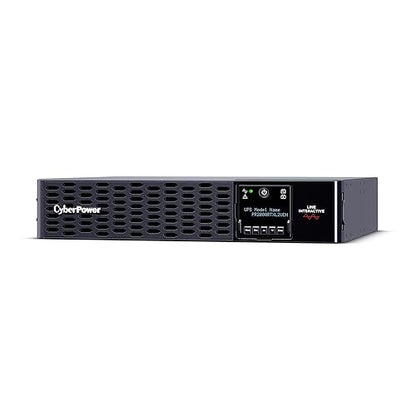 CyberPower PR2000RTXL2UCN Smart App Sinewave UPS System, 2000VA/2000W, 8 Outlets, 2U Rack/Tower, RMCARD205 Pre-Installed, Built-in Cloud Monitoring, EBM Option Expandable / Network Card 2000VA 20A
