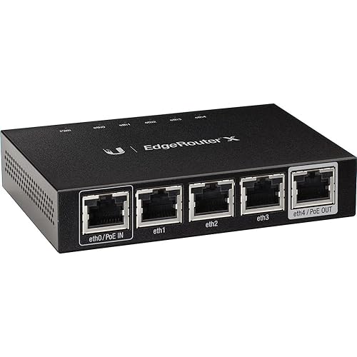 UBIQUITI ER-X Router, Black