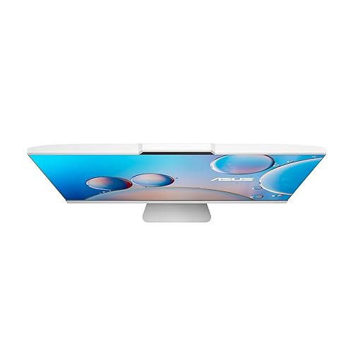 ASUS A3402 All-in-One, 23.8” FHD Display, Intel® Core™ i3-1215U Processor, 8GB DDR4 RAM, 512GB SSD, Windows 11 Home, Kensington Lock, Wired Keyboard and Mouse Included, A3402WBAK-BBI3-CB
